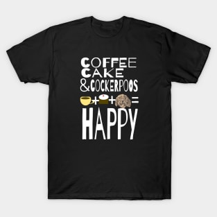 Coffee, Cake & Cockapoos T-Shirt